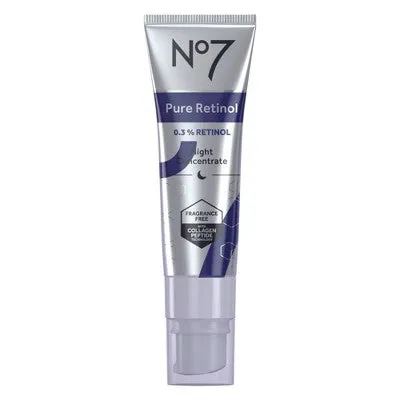 Open Box - No7 Night Concentrate Facial Treatment - 0.3% Pure Retinol - 1 fl oz