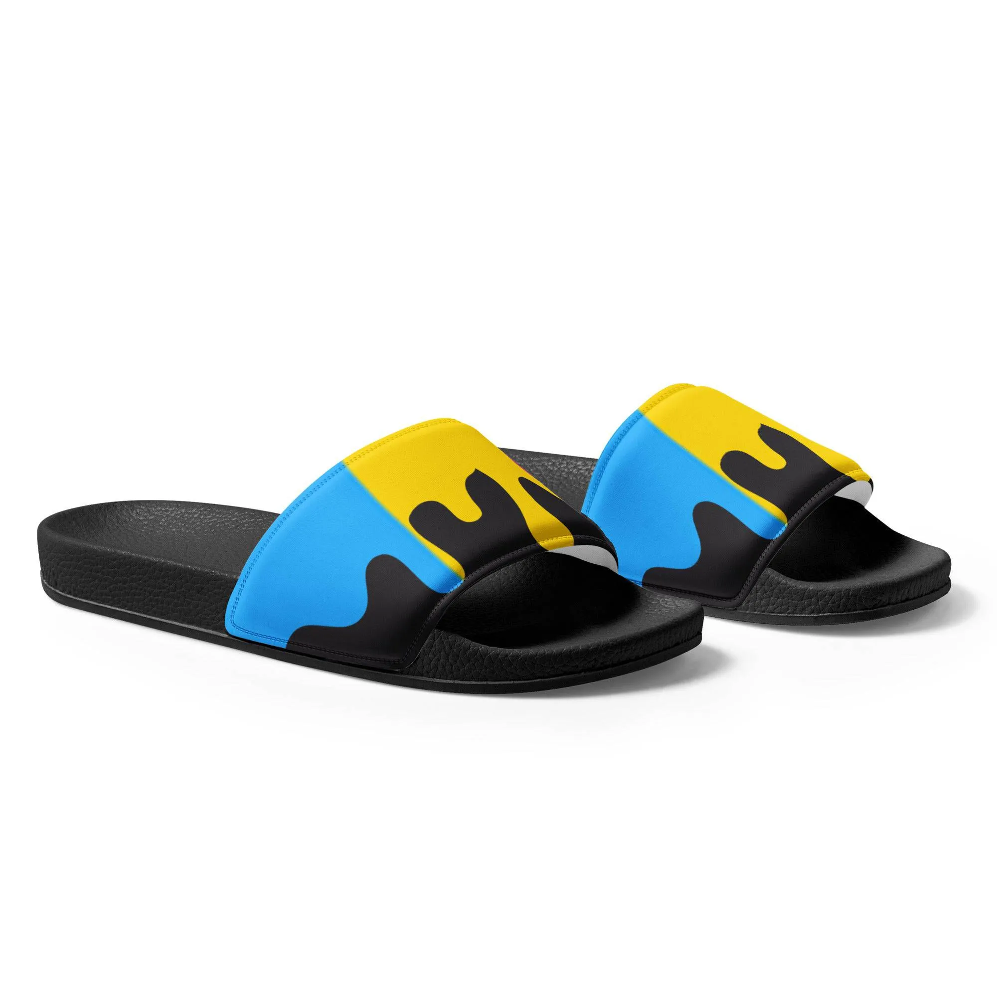 Pansexual Pride Melting Men’s slides