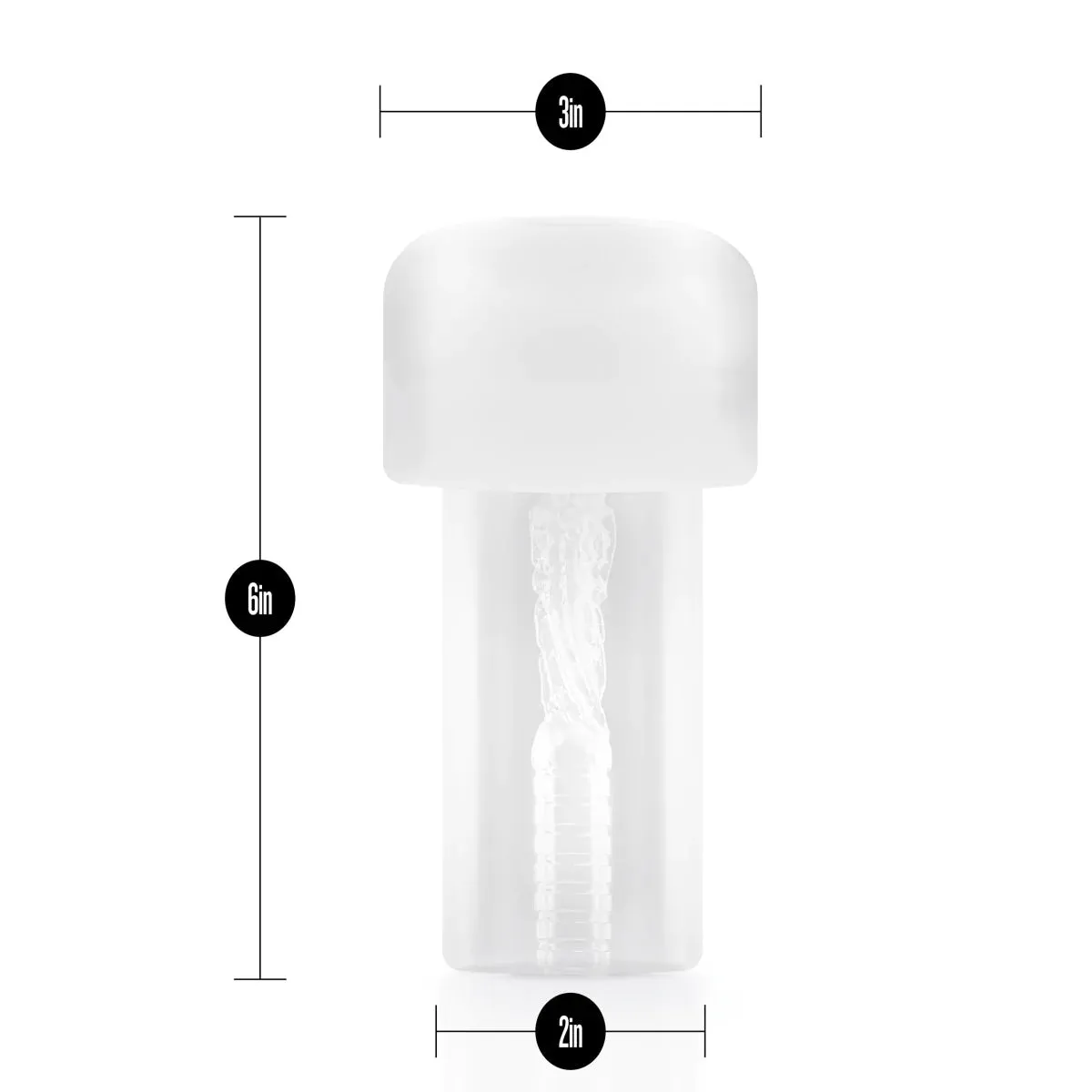 Performance Stroker Sleeve Clear Pump