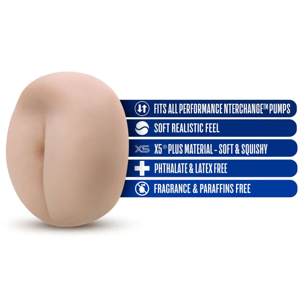 Universal Realistic Performance Vanilla Anal Pump Sleeve