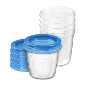 Philips Avent Breastmilk Storage Cup (5x240ml) (No Adaptors in Box)