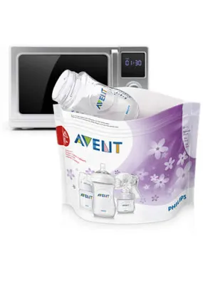 Philips Avent Microwave Steam Sterilizer Bags 5pcs