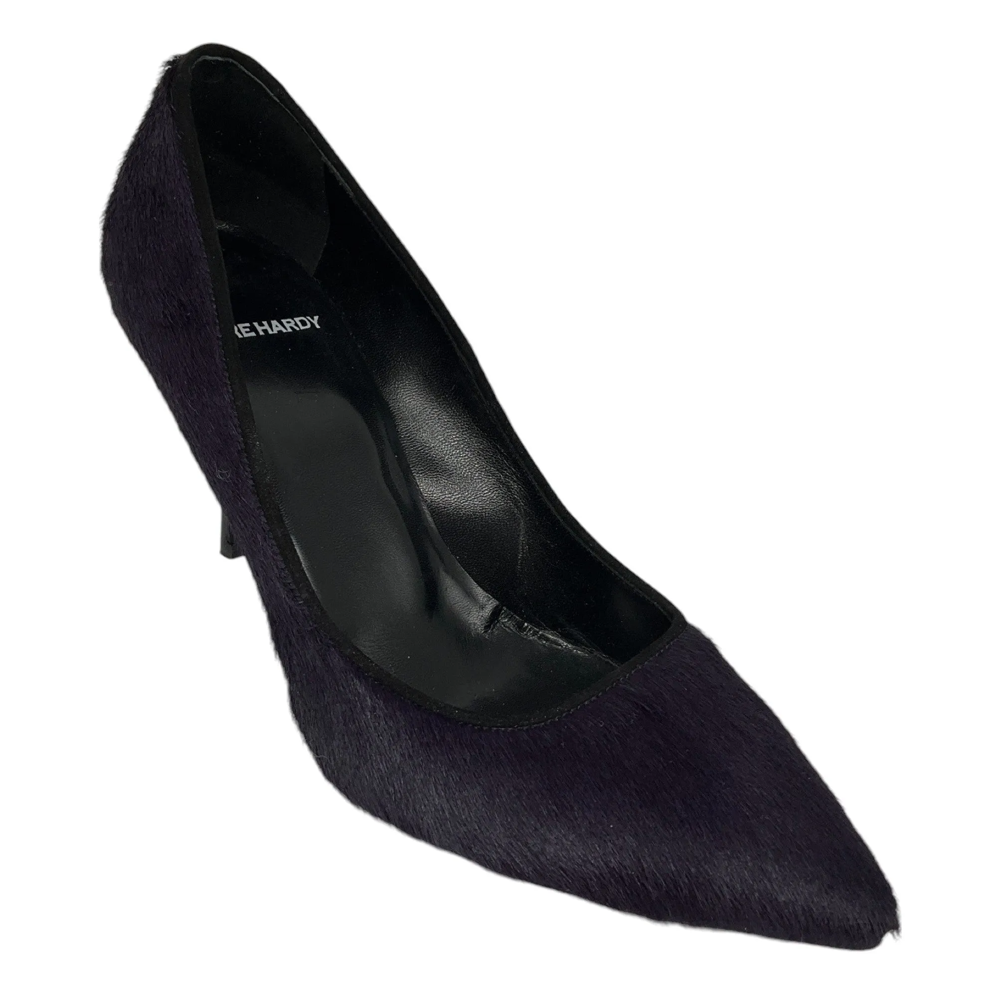 Pierre Hardy Purple Calf Hair Pumps