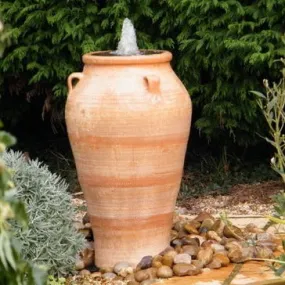 Pithos Cretan Terracotta Pot Water Feature