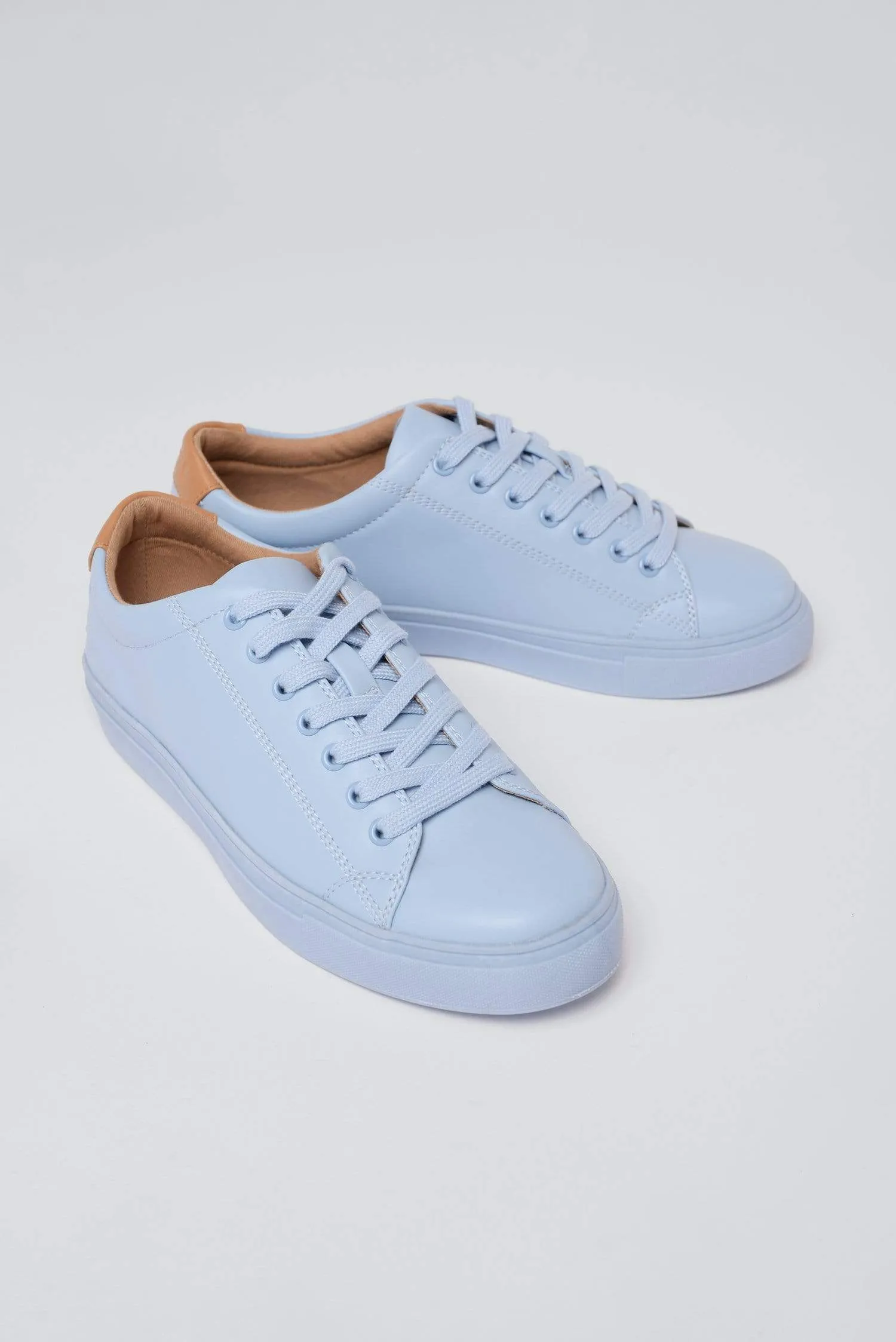 R-Kind Unisex Vegan Leather Sneakers | Neptune Blue