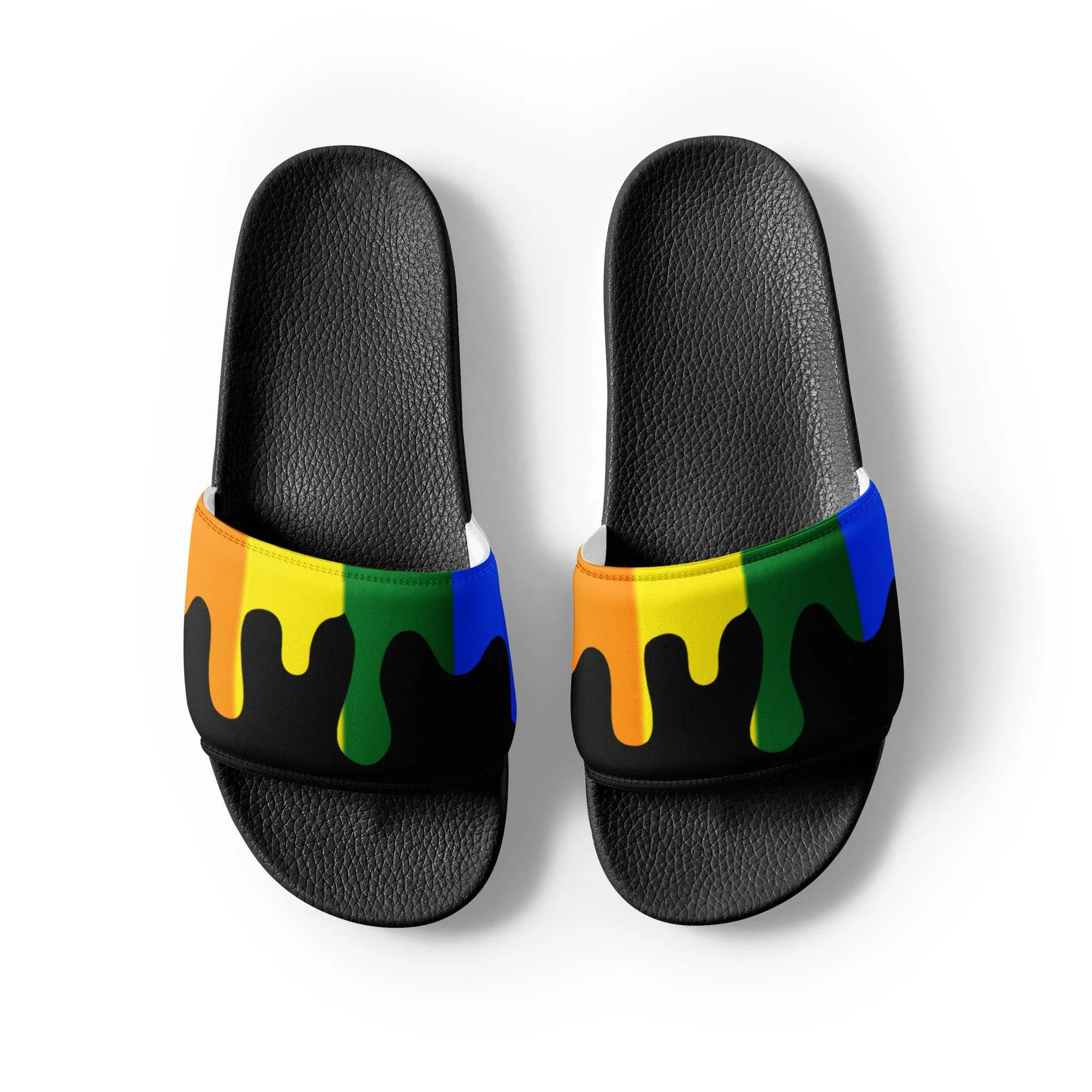 Rainbow Melting Men’s Size slides