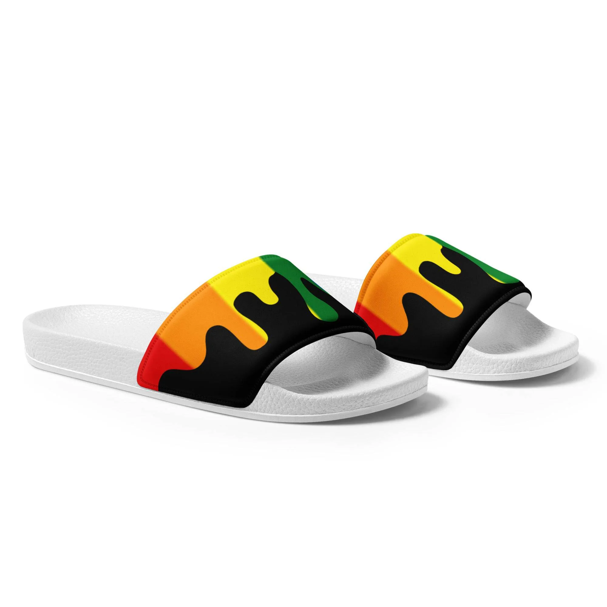 Rainbow Melting Men’s Size slides