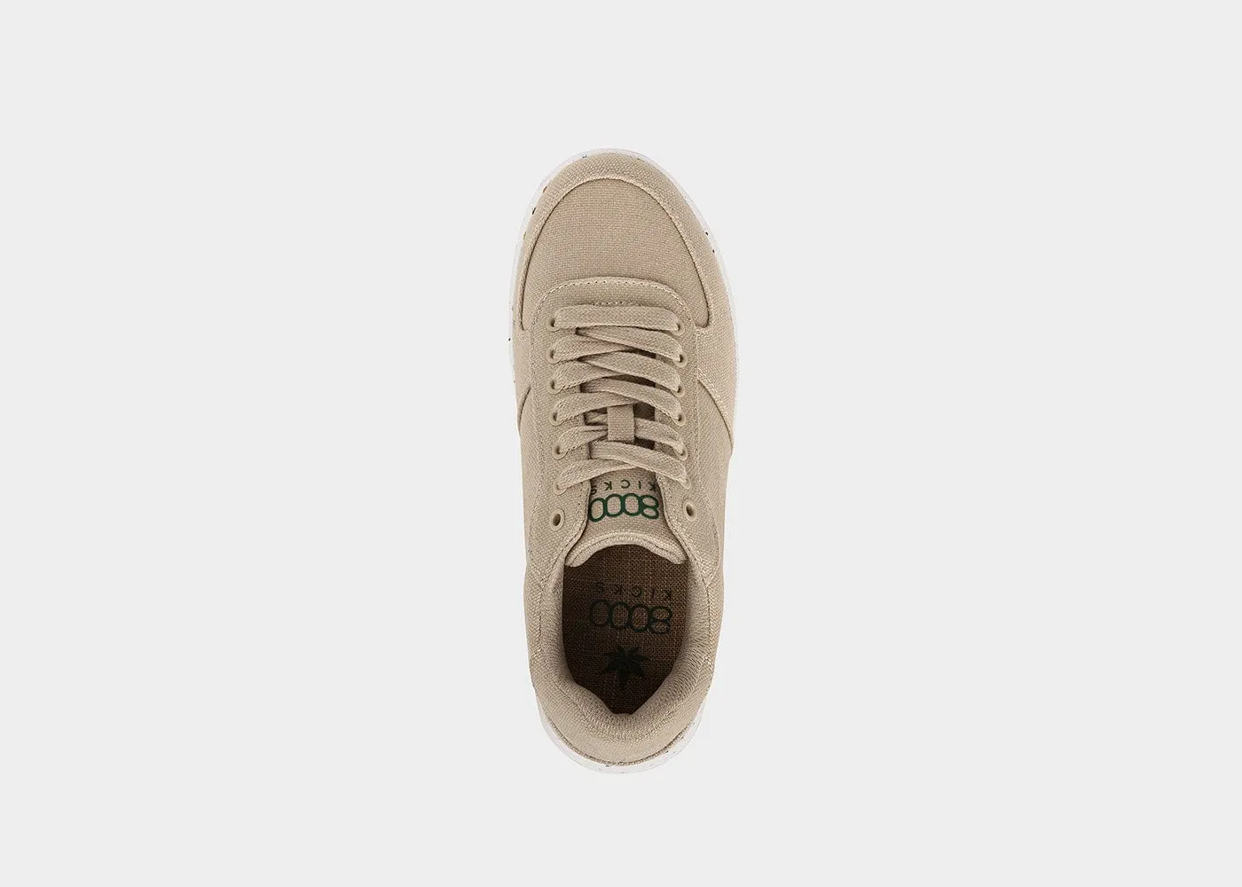 Seeker Women's Vegan Hemp Trainers | Beige