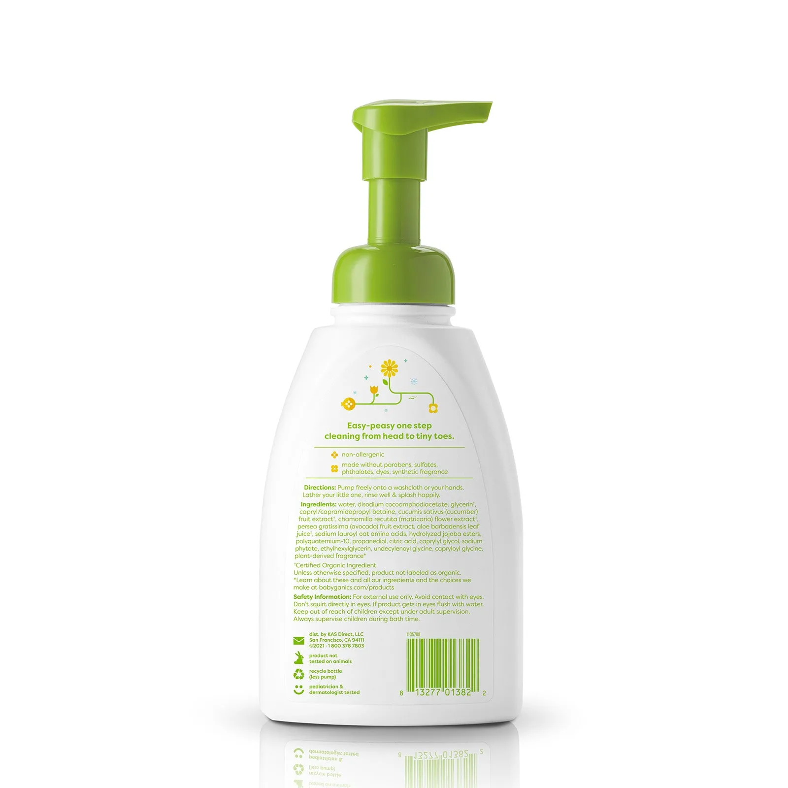 Shampoo   Body Wash, 473ml, Chamomile Verbena