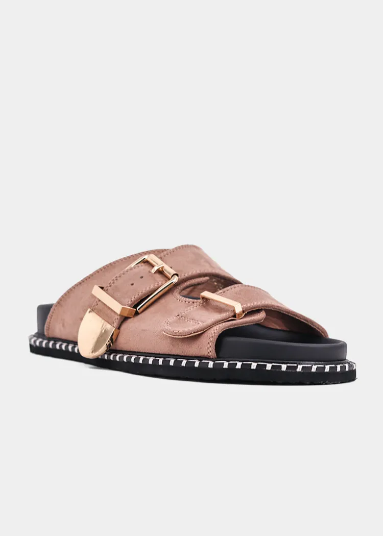 Shu Shop Charlotte Sandal- Taupe