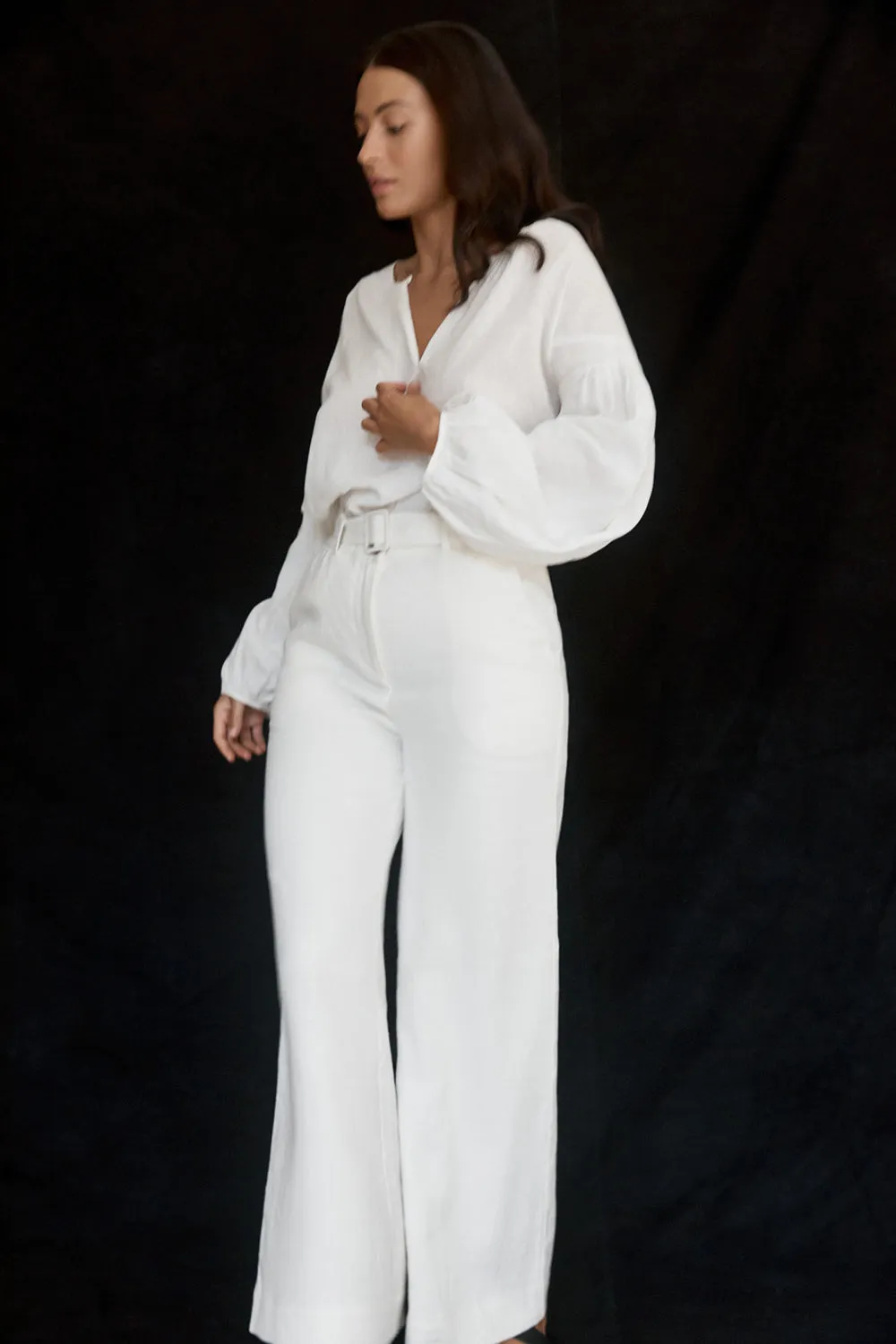 Sienna Pant - Ivory