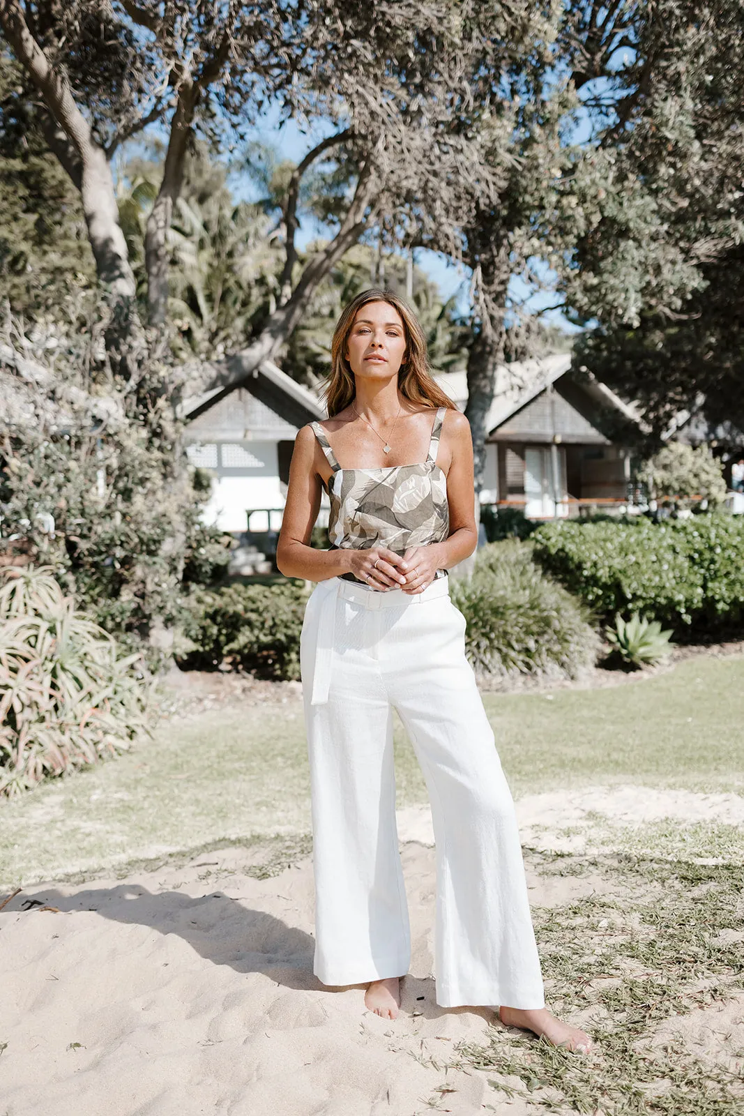 Sienna Pant - Ivory