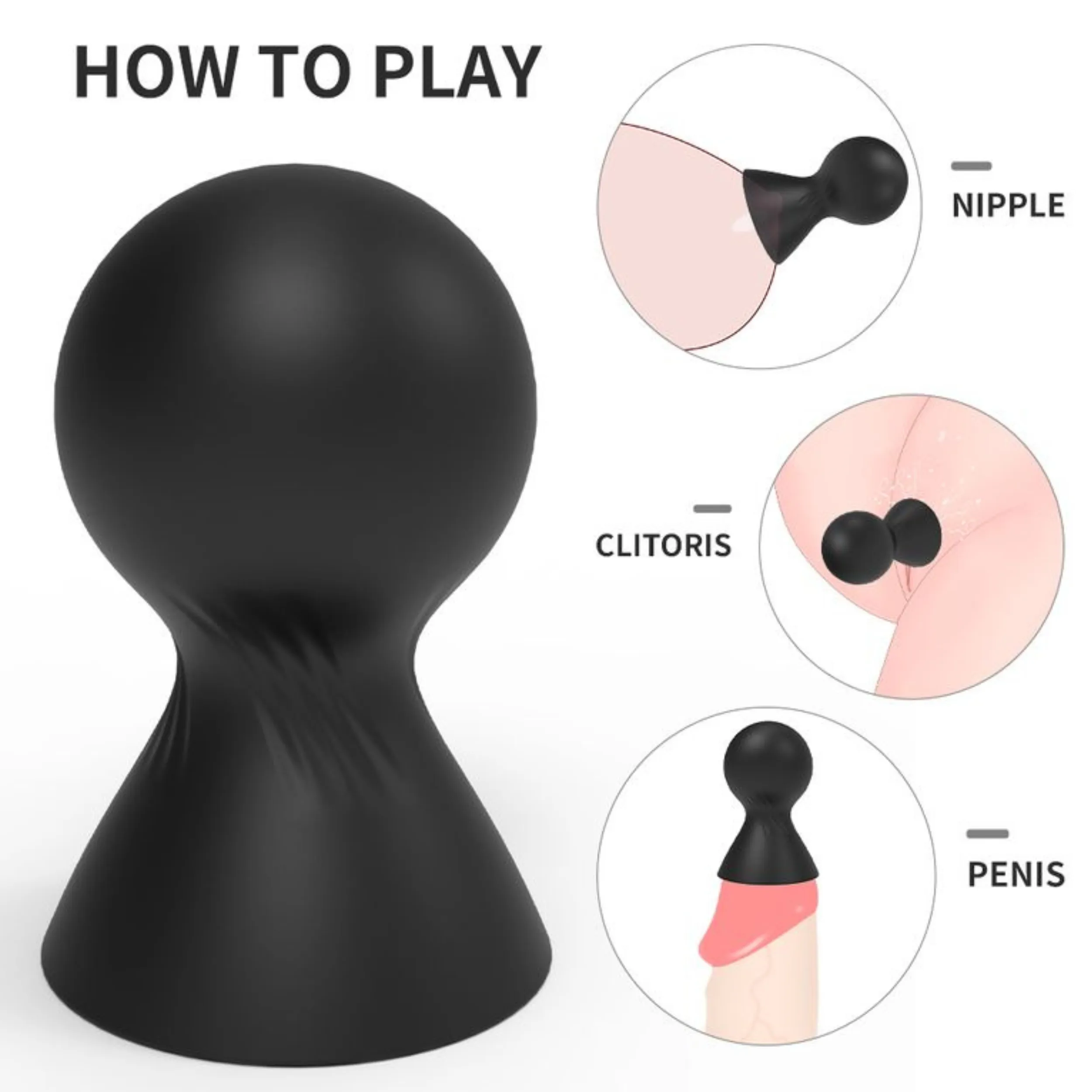 Silicone Nipple Suckers - Set of 2!