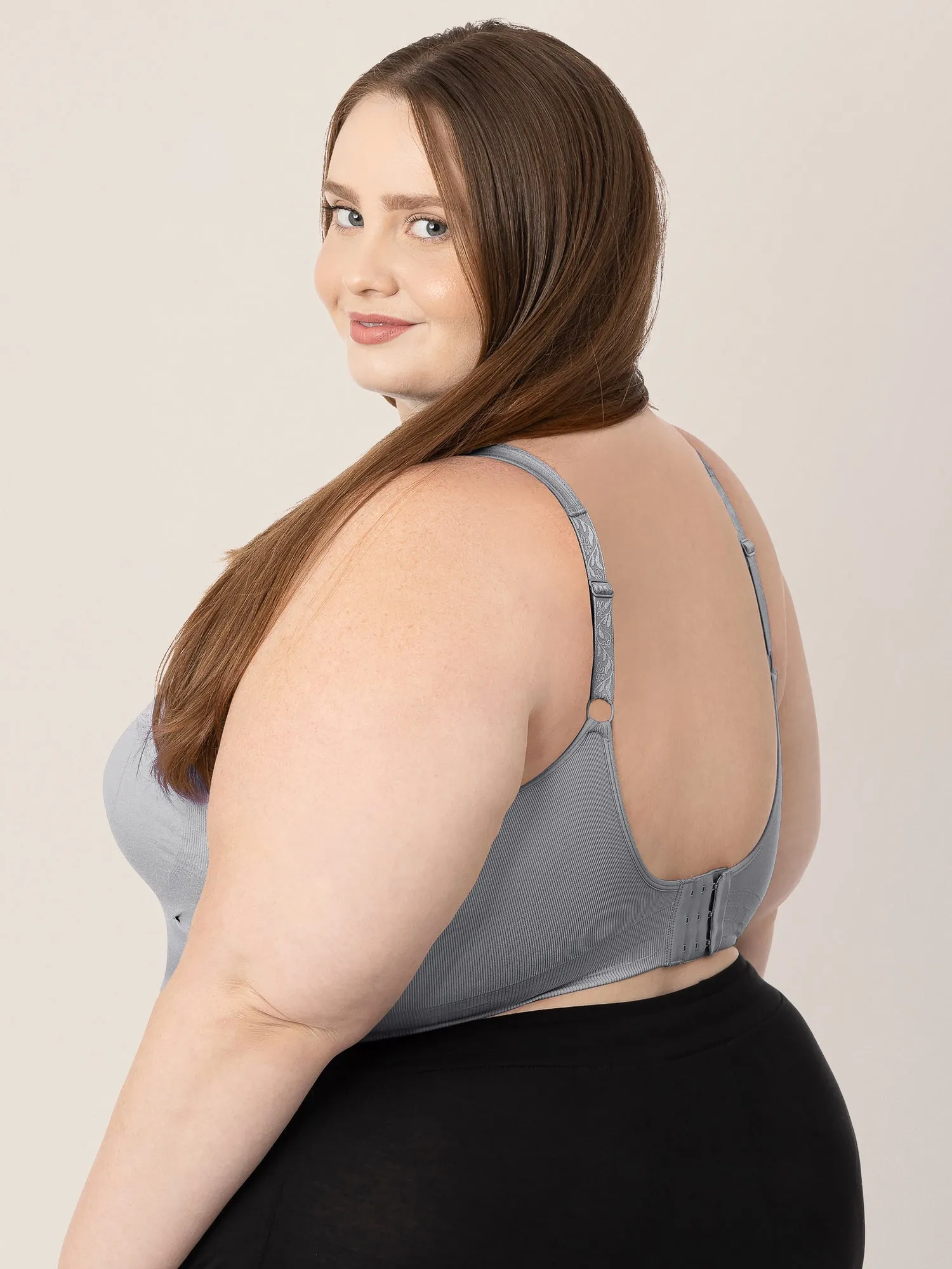 Simply Sublime® Nursing Bra | Grey