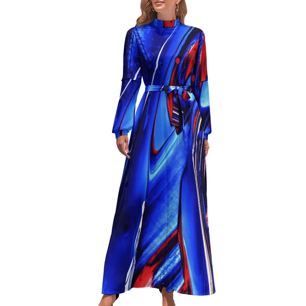 *Spring   Summer Collection* Long Sleeve Maxi Dress