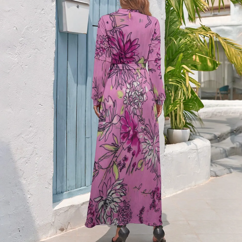 *Spring   Summer Collection* Long Sleeve Maxi Dress