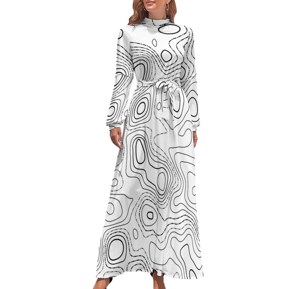 *Spring   Summer Collection* Long Sleeve Maxi Dress