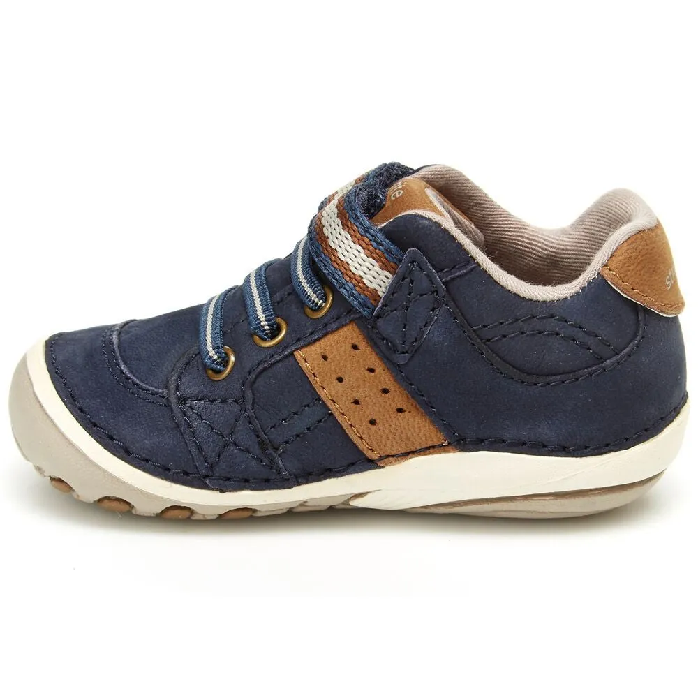 Stride Rite Navy Artie Soft Motion Baby Sneaker