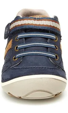 Stride Rite Navy Artie Soft Motion Baby Sneaker