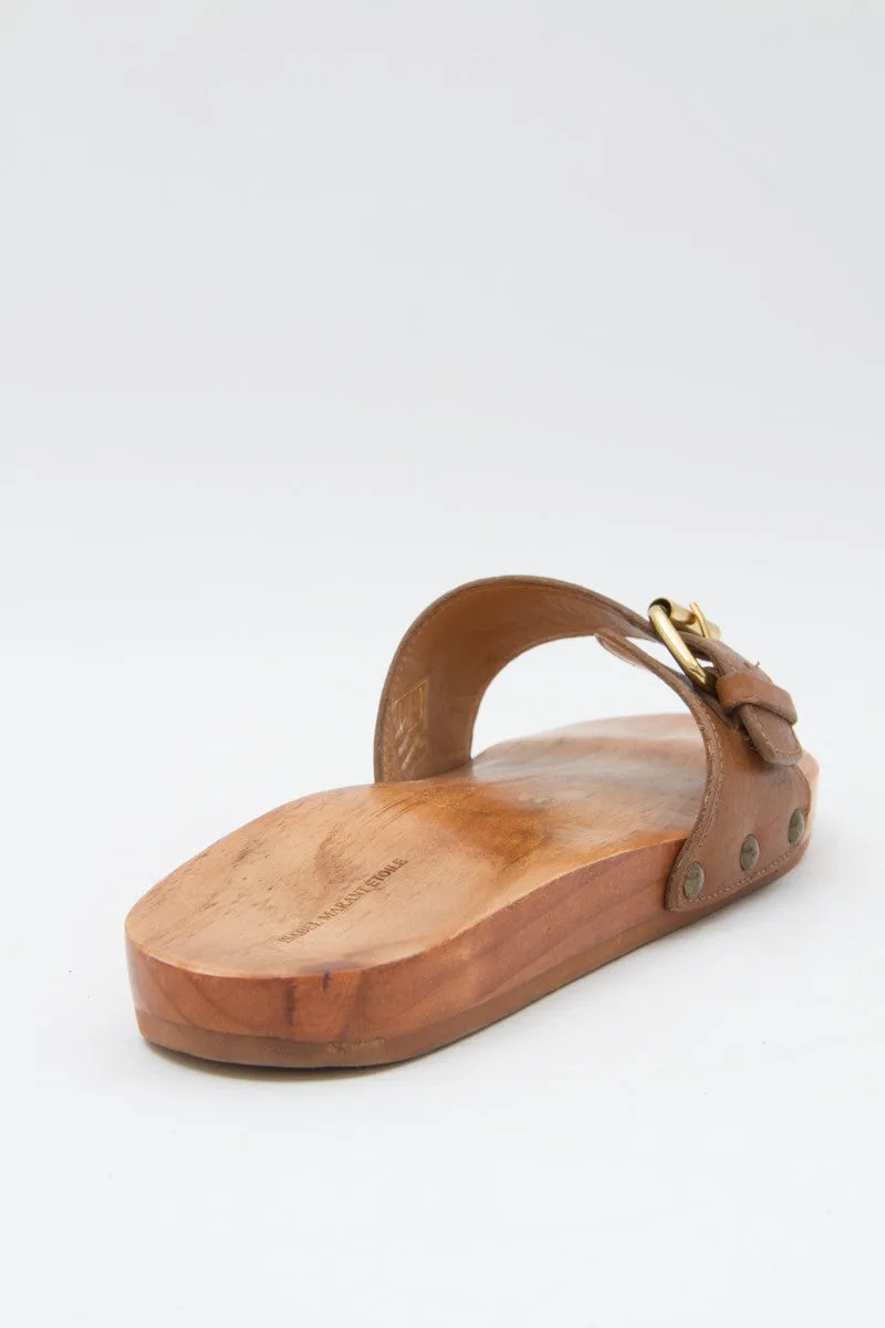 TADLEY WOODEN SANDALS