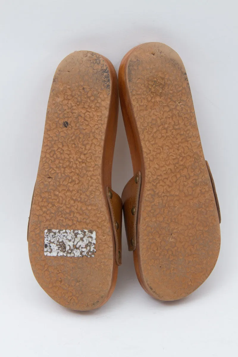 TADLEY WOODEN SANDALS