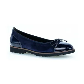 Temptation Navy Suede/Patent