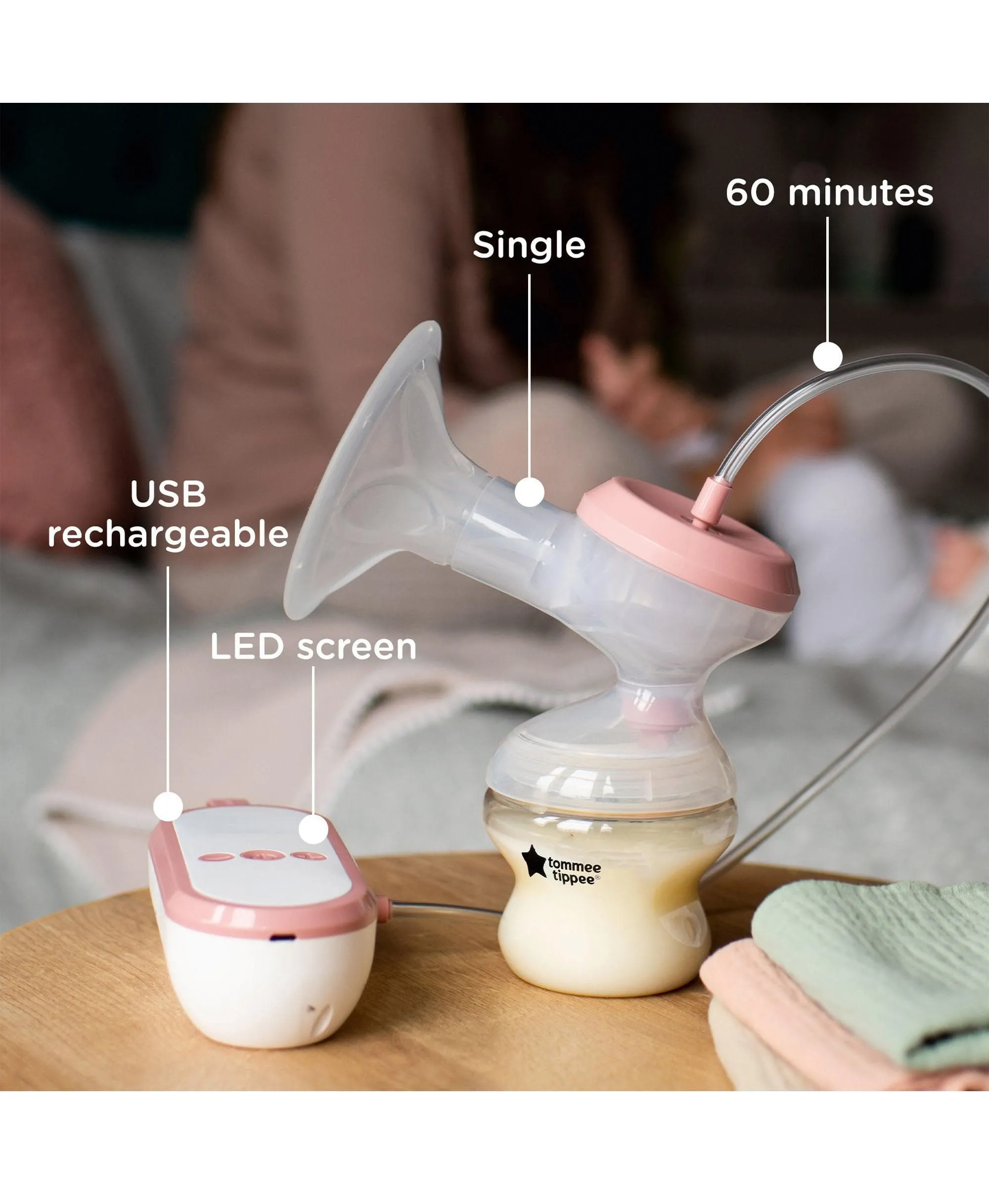 Tommee Tippee Made for Me Single Electric Breast Pump