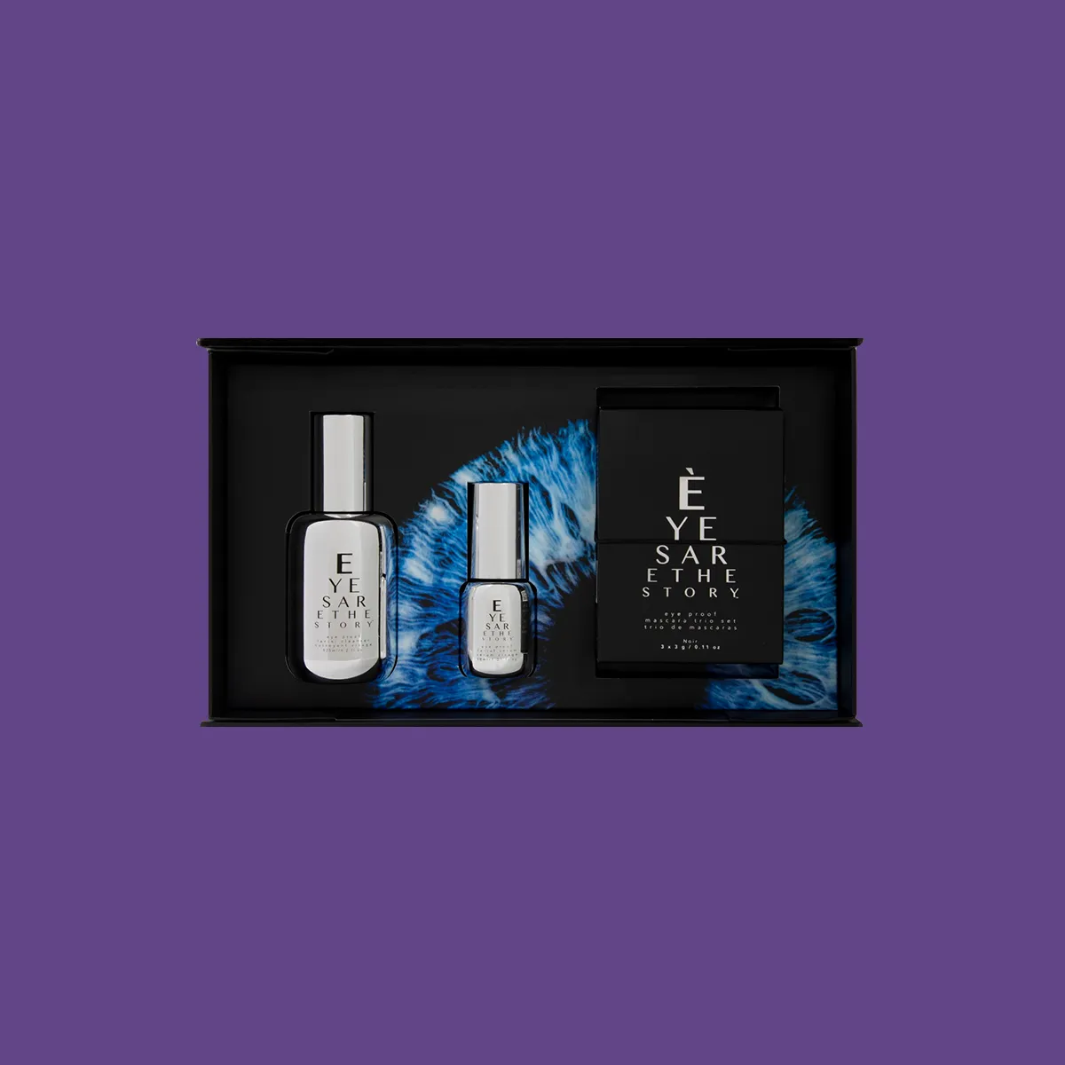 Trinacria Collection, Eye Proof Facial Cleanser, Serum, and Wipes