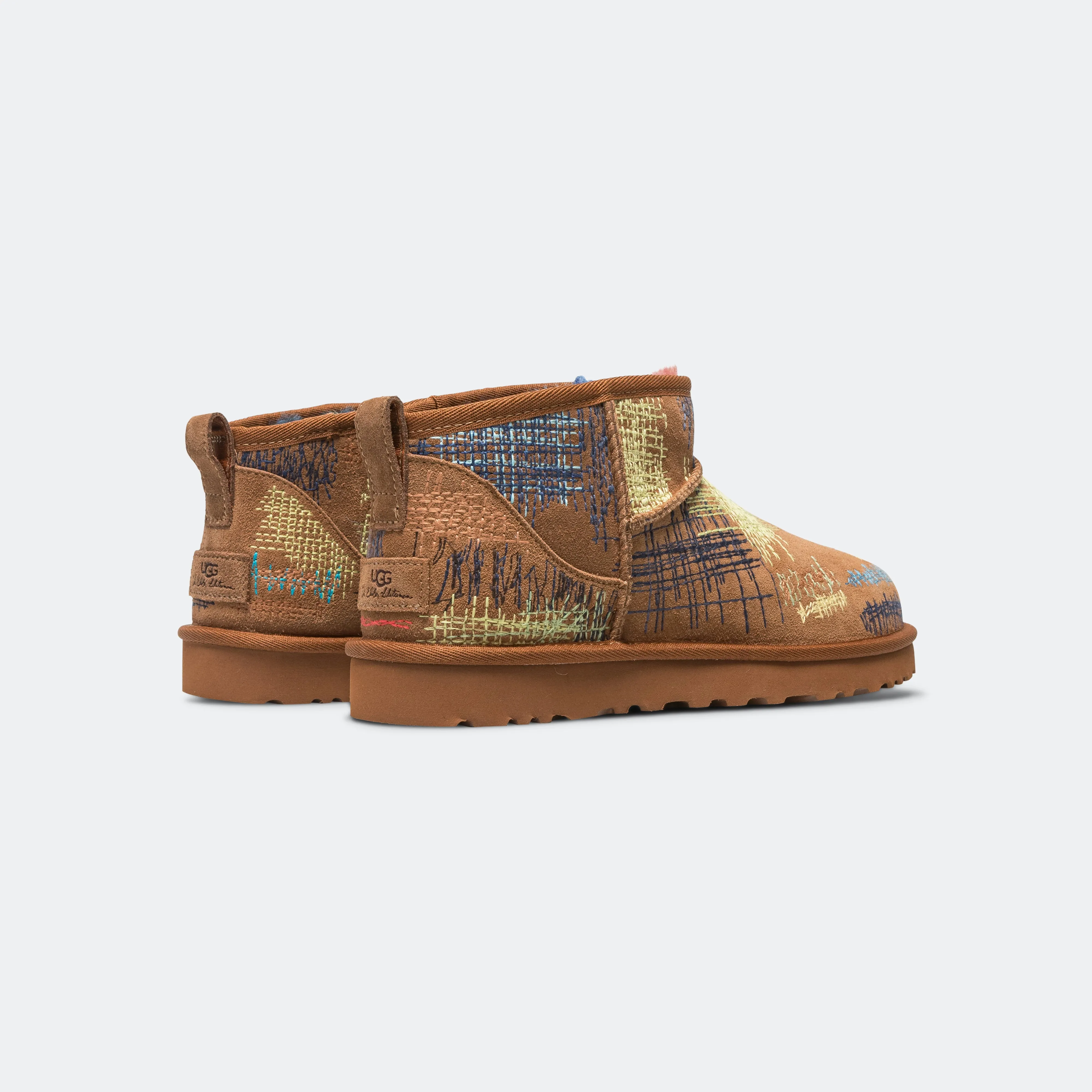 UGG × The Elder Statesman Classic Ultra Mini - Brown