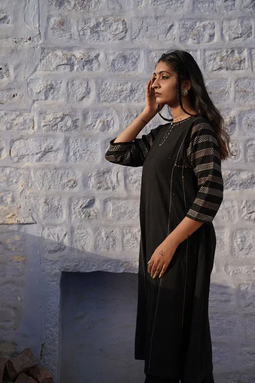 Urmul 'FASANA'  Handloom Kurti set (Kurti,Pant )