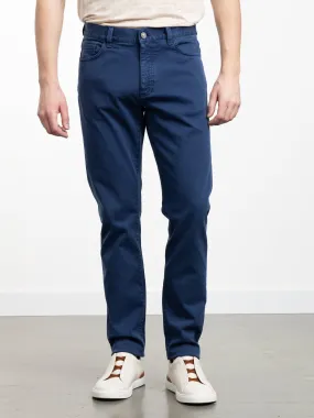 Utility Blue Stretch Roccia Jeans