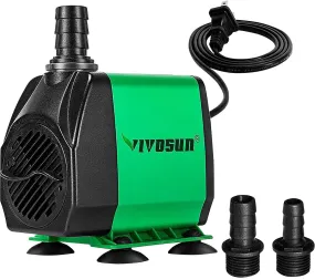 Vivosun Aquarium Water Pump 800 GPH