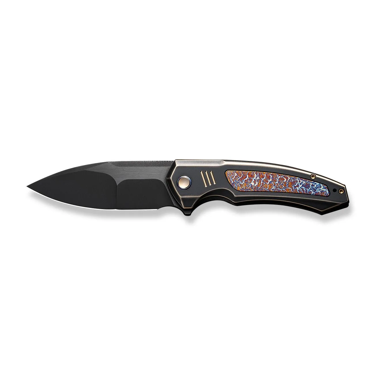 WEKNIFE Hyperactive Flipper Knife Titanium Handle (3.8" Vanax Blade) WE23030-4