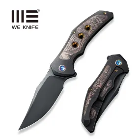 WEKNIFE Magnetron Flipper Knife Titanium & Carbon Fiber Handle (3.76" CPM 20CV Blade) WE18058-3