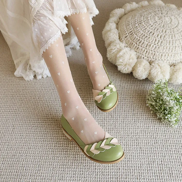 Women's  Love-shaped Flats Pumps Shoes