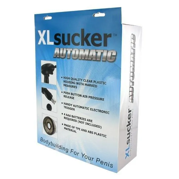 XL Sucker - Automatic Penis Pump (Black)